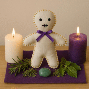 muñeco guardián – vudú de luz para sanación