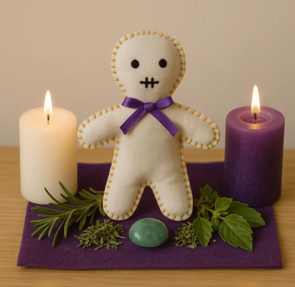 muñeco guardián – vudú de luz para sanación